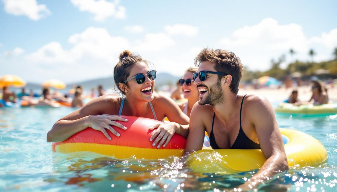 Comment la bouée tractée renforce-t-elle les liens entre amis ?